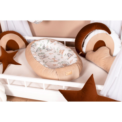 Snuggly baby nest + soft cushion Snuggly baby nest + soft cushion